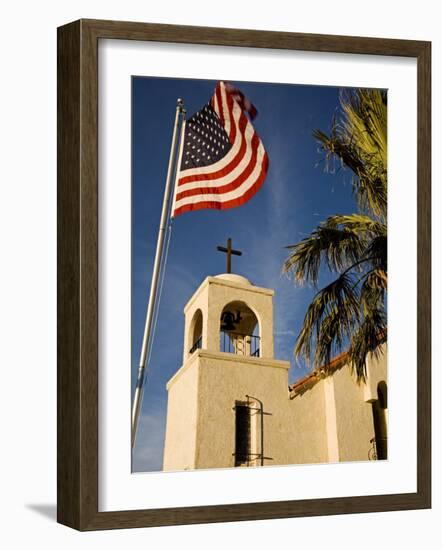 Blessed Sacrament Catholic Church, 29 Palms City, Southern California, USA-Richard Cummins-Framed Photographic Print