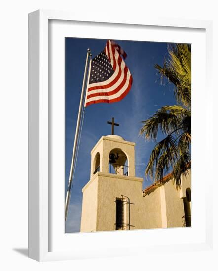 Blessed Sacrament Catholic Church, 29 Palms City, Southern California, USA-Richard Cummins-Framed Photographic Print