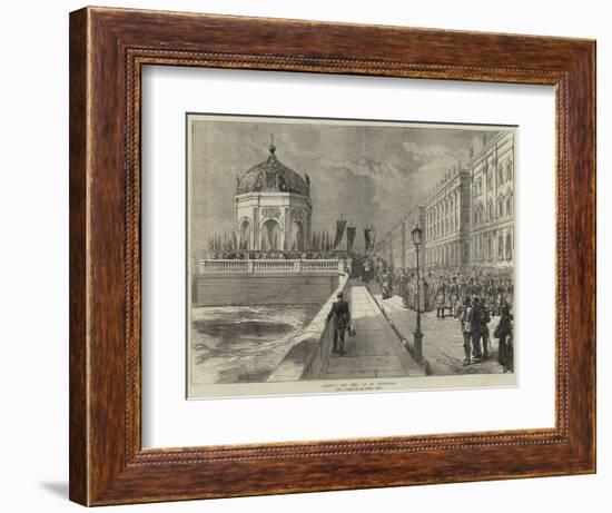 Blessing the Neva at St Petersburg-null-Framed Giclee Print