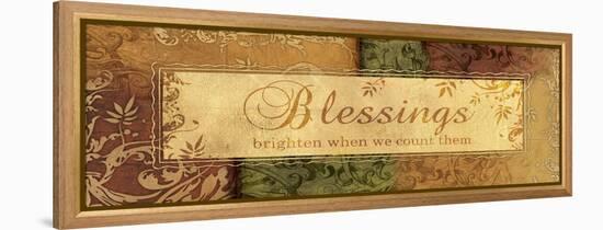 Blessings Brighten-Piper Ballantyne-Framed Stretched Canvas