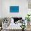 Bleu II-Joan Miro-Mounted Art Print displayed on a wall