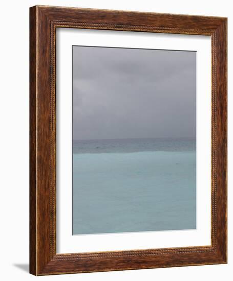 Bleu, No. 7-Brian Leighton-Framed Art Print