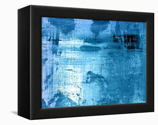 Bleu-Anna Polanski-Framed Stretched Canvas