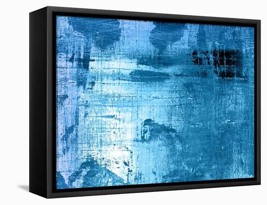 Bleu-Anna Polanski-Framed Stretched Canvas