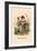 Bleuet et Coquelicot-J.J. Grandville-Framed Art Print