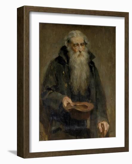 Blind Beggar, 1897-Ralph Hedley-Framed Giclee Print