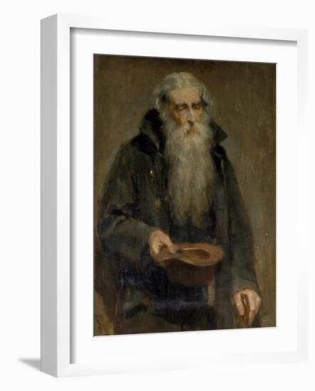 Blind Beggar, 1897-Ralph Hedley-Framed Giclee Print