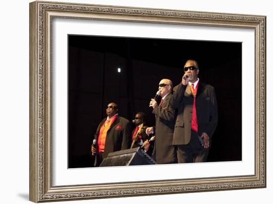 Blind Boys Of Alabama At Alabama Country Music Hall Of Fame-Carol Highsmith-Framed Art Print