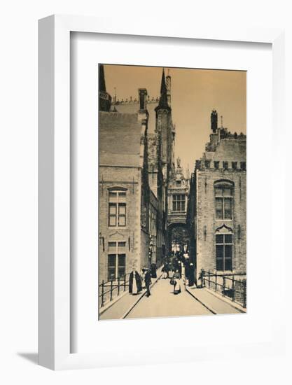 'Blind Donkey Street', c1910-Unknown-Framed Photographic Print