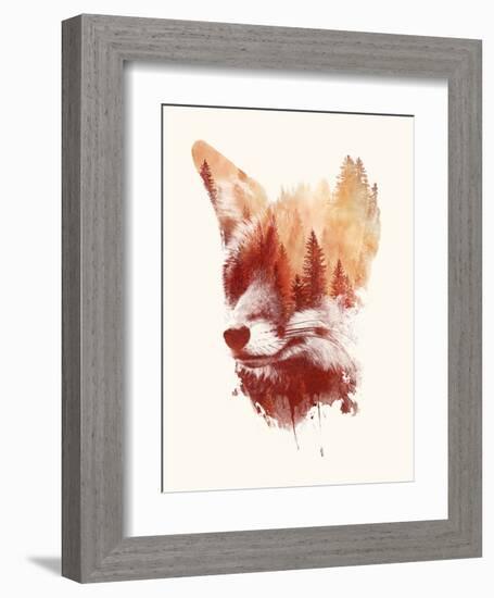 Blind Fox-Robert Farkas-Framed Art Print