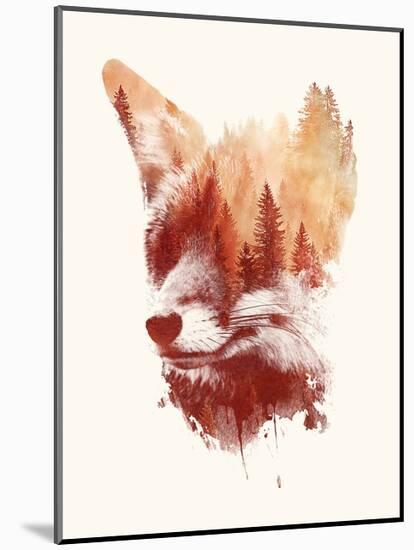 Blind Fox-Robert Farkas-Mounted Art Print