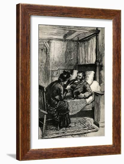 Blind Love, by Wilkie Collins-Amedee Forestier-Framed Giclee Print