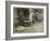 Blind Man Placing Iron Hoops on Brooms at the Bourne Memorial Building, New York, 1921-Byron Company-Framed Giclee Print