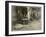 Blind Man Placing Iron Hoops on Brooms at the Bourne Memorial Building, New York, 1921-Byron Company-Framed Giclee Print