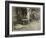 Blind Man Placing Iron Hoops on Brooms at the Bourne Memorial Building, New York, 1921-Byron Company-Framed Giclee Print