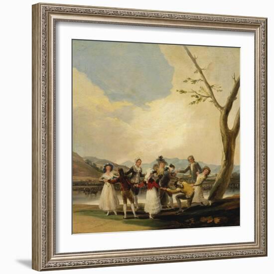 Blind Man's Buff, 1788-Francisco de Goya-Framed Giclee Print