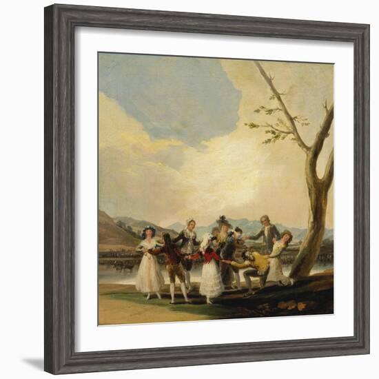 Blind Man's Buff, 1788-Francisco de Goya-Framed Giclee Print