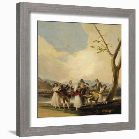 Blind Man's Buff, 1788-Francisco de Goya-Framed Giclee Print