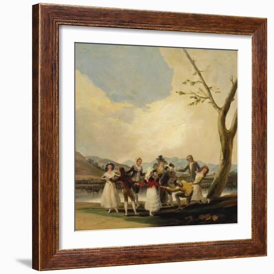 Blind Man's Buff, 1788-Francisco de Goya-Framed Giclee Print