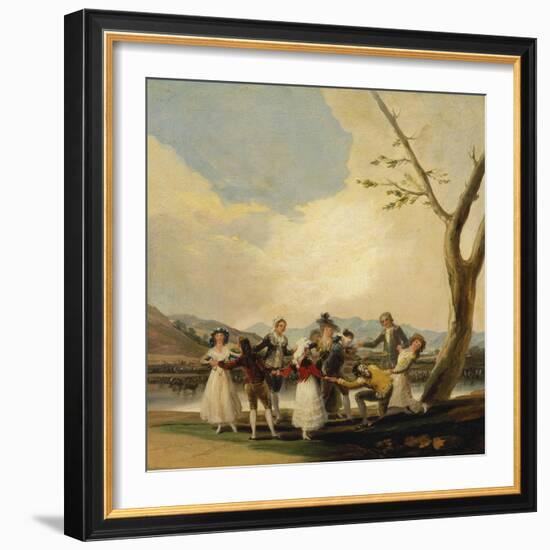 Blind Man's Buff, 1788-Francisco de Goya-Framed Giclee Print