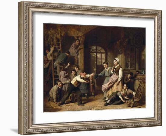 Blind Man's Buff, 1868-Henry Thomas Alken-Framed Giclee Print