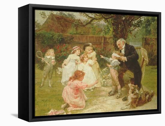 Blind Man's Buff-Frederick Morgan-Framed Premier Image Canvas