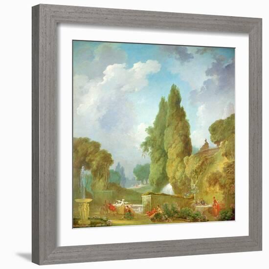 Blind Man's Buff-Jean-Honoré Fragonard-Framed Giclee Print