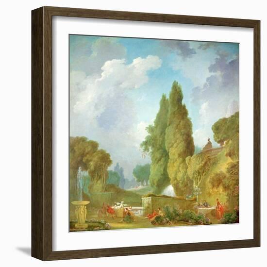 Blind Man's Buff-Jean-Honoré Fragonard-Framed Giclee Print