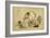 Blind Monks Examining an Elephant-Itcho Hanabusa-Framed Premium Giclee Print