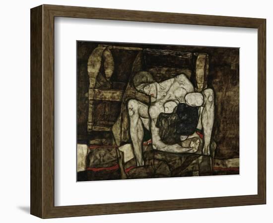 Blind Mother or the Mother, 1914-Egon Schiele-Framed Giclee Print