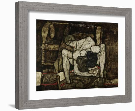 Blind Mother or the Mother, 1914-Egon Schiele-Framed Giclee Print