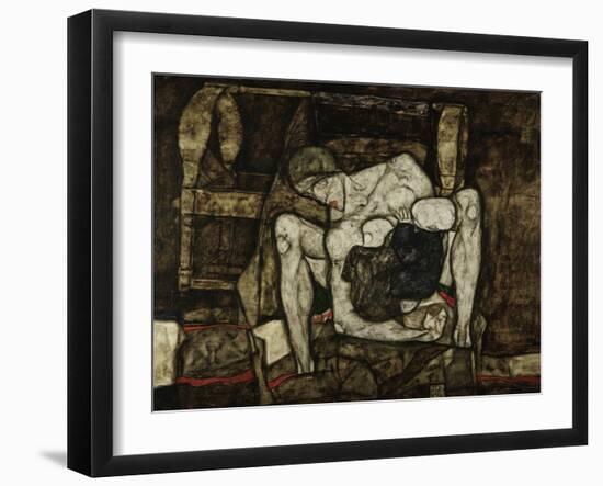 Blind Mother or the Mother, 1914-Egon Schiele-Framed Giclee Print