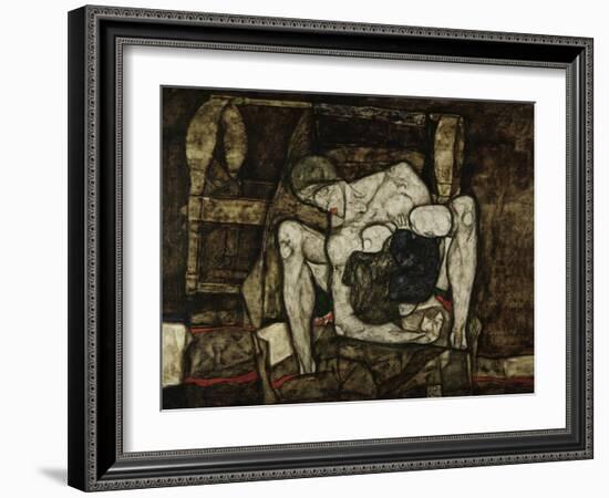 Blind Mother or the Mother, 1914-Egon Schiele-Framed Giclee Print