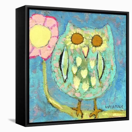 Blinded by the Light Owl-Wyanne-Framed Premier Image Canvas