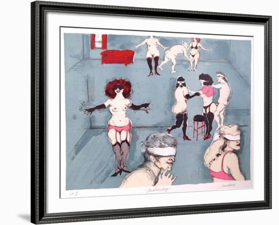 Blindman's Bluff-Marcia Marx-Framed Limited Edition