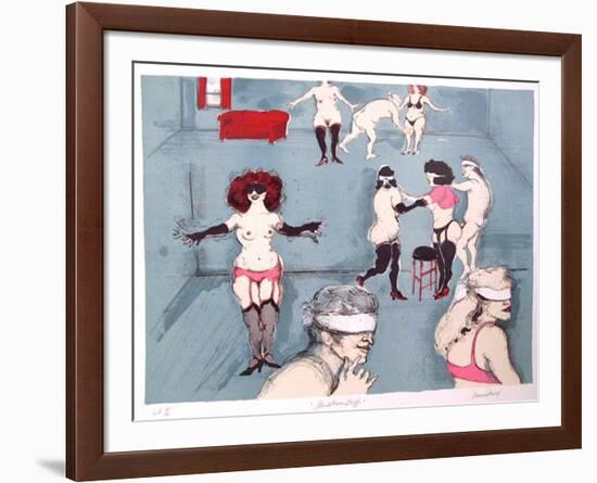 Blindman's Bluff-Marcia Marx-Framed Limited Edition