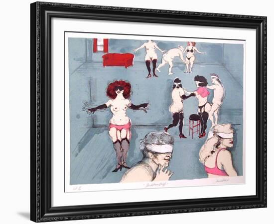 Blindman's Bluff-Marcia Marx-Framed Limited Edition