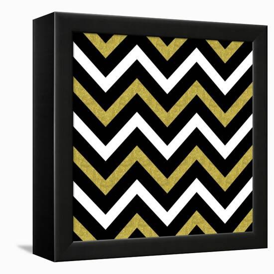 Bling Chevron-Tina Lavoie-Framed Premier Image Canvas