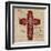 Blingy Cross 1-Diane Stimson-Framed Art Print