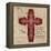 Blingy Cross 1-Diane Stimson-Framed Stretched Canvas