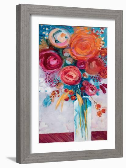 Blissful Bouquet-Jurgen Gottschlag-Framed Art Print