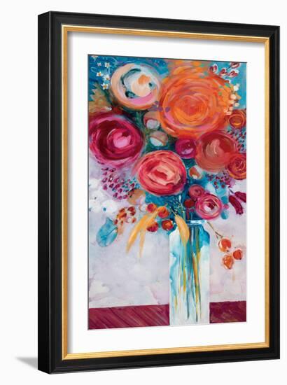 Blissful Bouquet-Jurgen Gottschlag-Framed Art Print