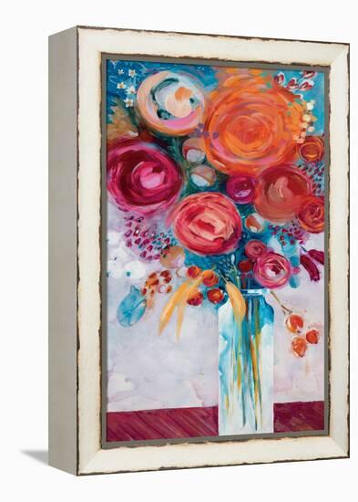 Blissful Bouquet-Jurgen Gottschlag-Framed Stretched Canvas