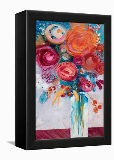 Blissful Bouquet-Jurgen Gottschlag-Framed Stretched Canvas