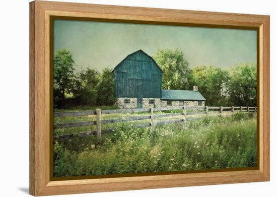 Blissful Country III Crop-Elizabeth Urquhart-Framed Stretched Canvas