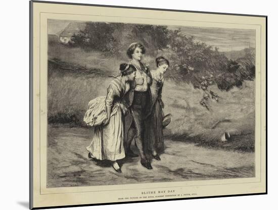 Blithe May Day-John Pettie-Mounted Giclee Print