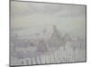 Blizzard at Hedouville-Gustave Loiseau-Mounted Giclee Print