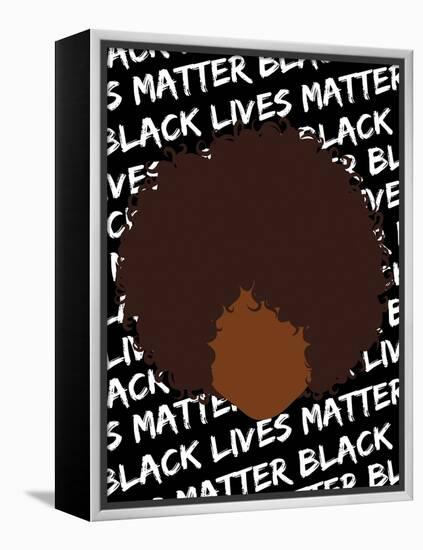 BLM 8-Victoria Brown-Framed Stretched Canvas