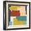 Block Abstract I-Grace Popp-Framed Art Print