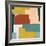 Block Abstract I-Grace Popp-Framed Art Print